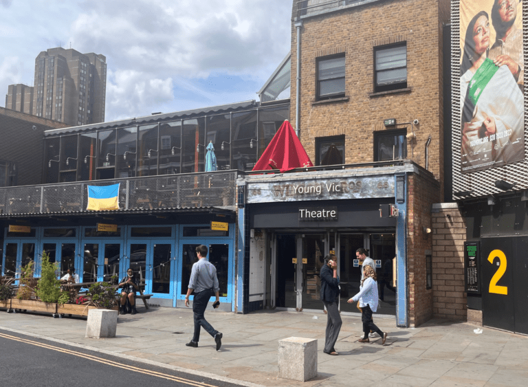 Young Vic theatre from the street